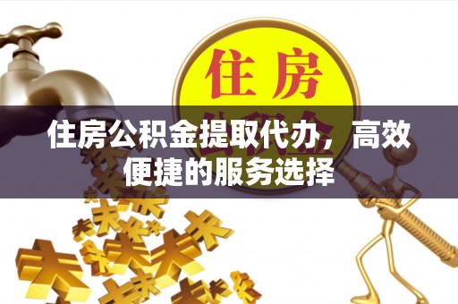 槐荫住房公积金提取代办，高效便捷的服务选择